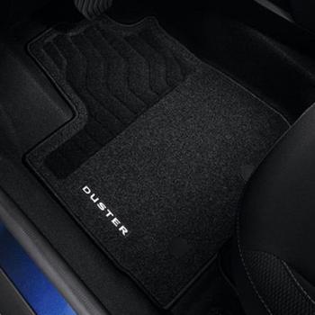 Dacia Duster 2 Textil-Fußmatten "Komfort" (mit Staufach )